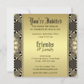 Mittelalterliches Highlights Parco Tassino Party Einladung (Rückseite)