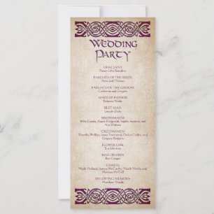 Mittelalterliches Hochzeitsprogramm