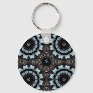Mittelalterliches Kaleidoskopmonogramm Schlüsselanhänger