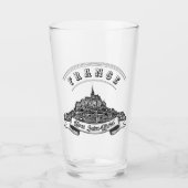 Mittelalterliches Kloster Mont Saint Michel. Frank Glas (Vorderseite)