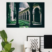 mittelalterliches Kloster Poster