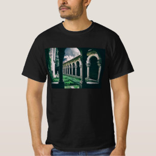 mittelalterliches Kloster T-Shirt