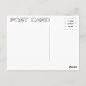 Mittelalterliches Kräutermanuskript, echtes Foto P Postkarte (Rückseite)