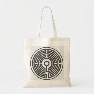 mittelalterliches Labyrinth klein Tragetasche