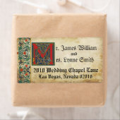 Mittelalterliches Manuskript-Hochzeitstil (Insitu)