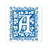 mittelalterliches Manuskript Letter A Monogramm Permastempel (Design)