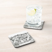 Mittelalterliches Militärlager, von einem Buch, Untersetzer (Rechte Seite)