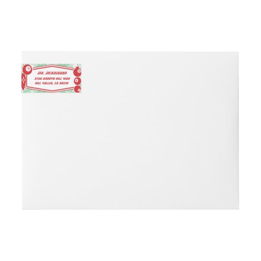 Mittelalterliches, modernes Wraparound-Rücksendesi (Vorderseite)