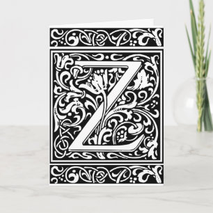 Mittelalterliches Monogramm-Vintage Initiale des
