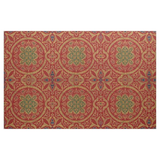 Mittelalterliches Muster aus Spanien Stoff (Fat Quarter (45,7 x 55,9 cm))