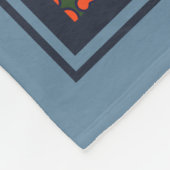 Mittelalterliches Muster Fleecedecke (Ecke)