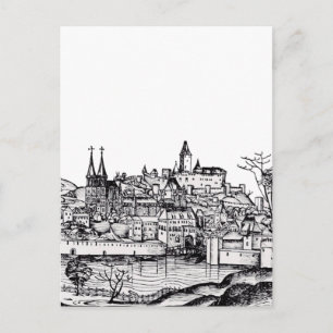 mittelalterliches Padua in Venetien, Norditalien Postkarte