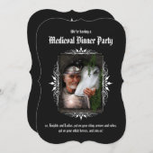 Mittelalterliches Party Einladung (Vorne/Hinten)