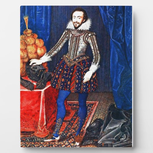 Mittelalterliches Portrait Plaque Fotoplatte (Vorderseite)