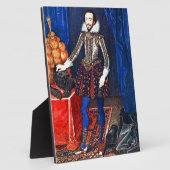 Mittelalterliches Portrait Plaque Fotoplatte (Seite)