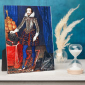 Mittelalterliches Portrait Plaque Fotoplatte (Seite)