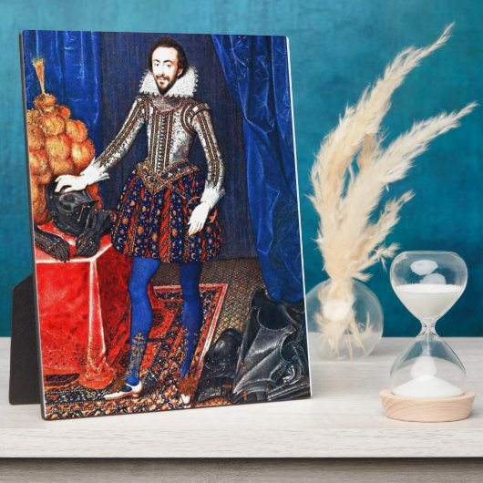 Mittelalterliches Portrait Plaque Fotoplatte (Seite)