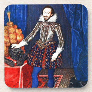 Mittelalterliches Portrait Untersetzer