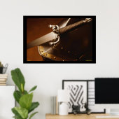 Mittelalterliches Poster (Heimbüro)