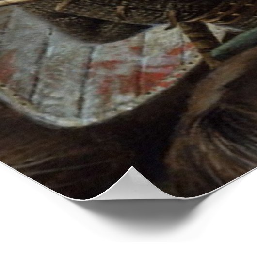 Mittelalterliches Poster (Ecke)