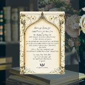 Mittelalterliches Renaissancefantasieparkett Einladung