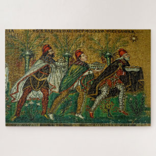 mittelalterliches Ritter-Puzzle Puzzle