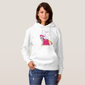 Mittelalterliches Ritterpferd in Armor Fantasie Hoodie (Vorne ganz)