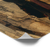 Mittelalterliches Ritterreiten - Horse Illustratio Poster (Ecke)