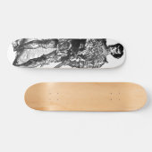 Mittelalterliches Ritterskateboard Skateboard (Horizontal)