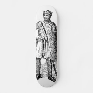 Mittelalterliches Ritterskateboard Skateboard