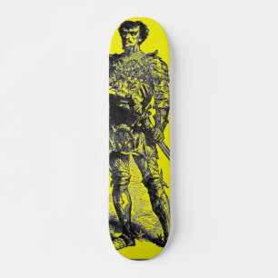 Mittelalterliches Ritterskateboard Skateboard