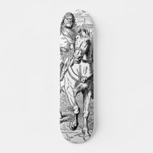 Mittelalterliches Ritterskateboard Skateboard