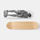 Mittelalterliches Ritterskateboard Skateboard (Horizontal)