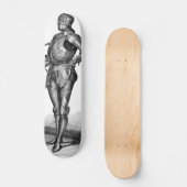 Mittelalterliches Ritterskateboard Skateboard (Vorderseite)