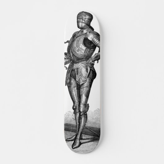 Mittelalterliches Ritterskateboard Skateboard (Vorne)