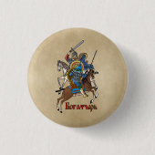 Mittelalterliches Russisches Bogatyr Button (Vorderseite)