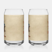 Mittelalterliches Russisches Bogatyr Dosenglas (Links)