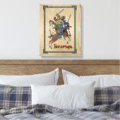 Mittelalterliches Russisches Bogatyr Leinwanddruck (Insitu (Schlafzimmer))