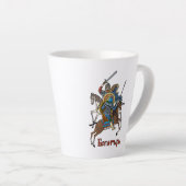 Mittelalterliches Russisches Bogatyr Milchtasse (Rechte Ecke)