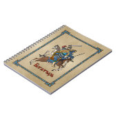 Mittelalterliches Russisches Bogatyr Notizblock (Linke Seite)