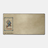 Mittelalterliches Russisches Bogatyr Schreibtischunterlage (Vorderseite)