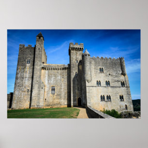 Mittelalterliches Schloss Beynac Château Poster