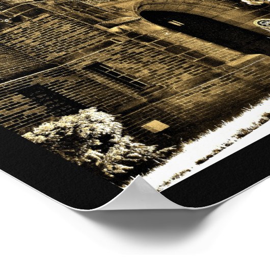 mittelalterliches Schloss Poster (Ecke)