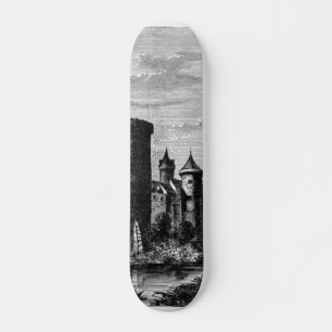 Mittelalterliches Schloss-Skateboard Skateboard