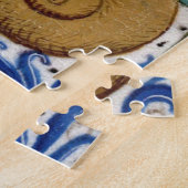 Mittelalterliches Schneckekatze Puzzlespiel Puzzle (Seite)