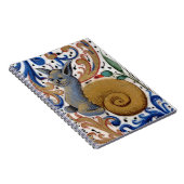 Mittelalterliches Schneckenheft Notizblock (Rechte Seite)