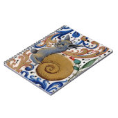 Mittelalterliches Schneckenheft Notizblock (Linke Seite)