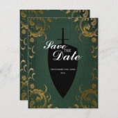 Mittelalterliches Schwert Elegant Tabletop Gamer R Einladung (Vorne/Hinten)