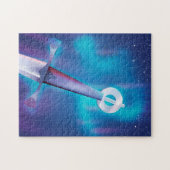 Mittelalterliches Schwert Puzzle (Horizontal)