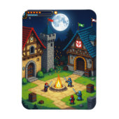 Mittelalterliches Set Magnet (Vertikal)